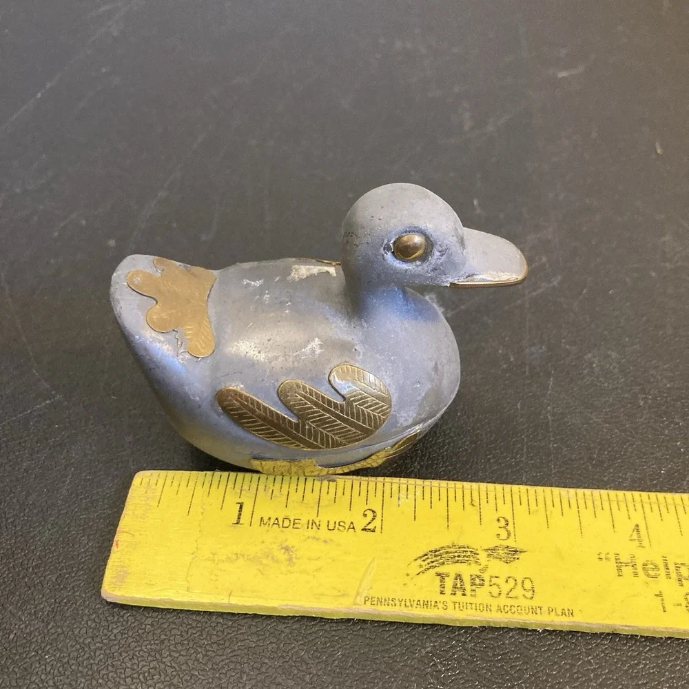 Solid Brass Duck 3